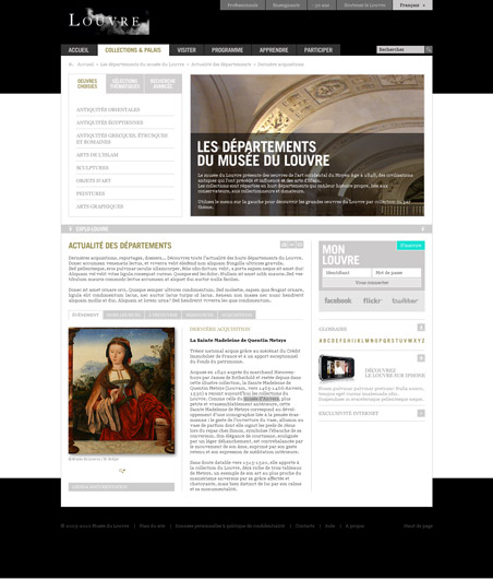 MUSEE DU LOUVRE INTERNATIONAL OFFICIAL WEBSITE