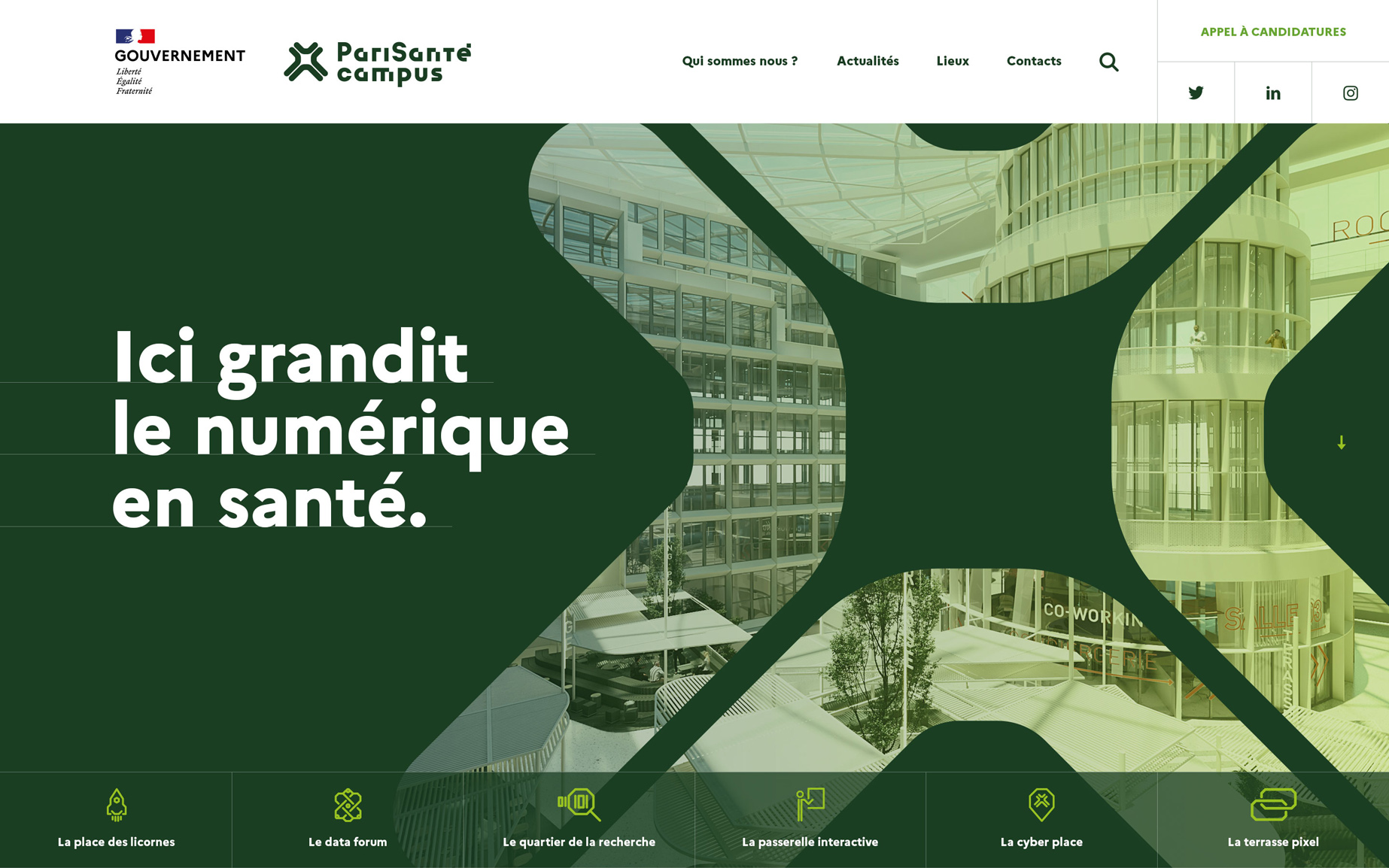 PariSanté Campus – Charte digitale de PariSanté Campus, recherche et innovation de la e-santé en France – Gouvernement