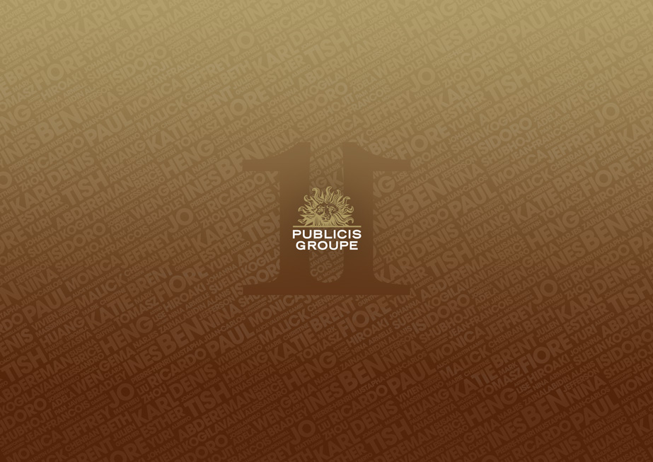 PUBLICIS GROUPE ANNUAL REPORT 2011