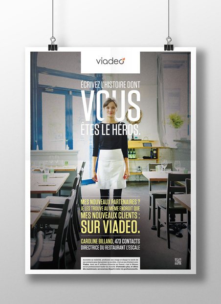 VIADEO : CAMPAGNE DE COMMUNICATION