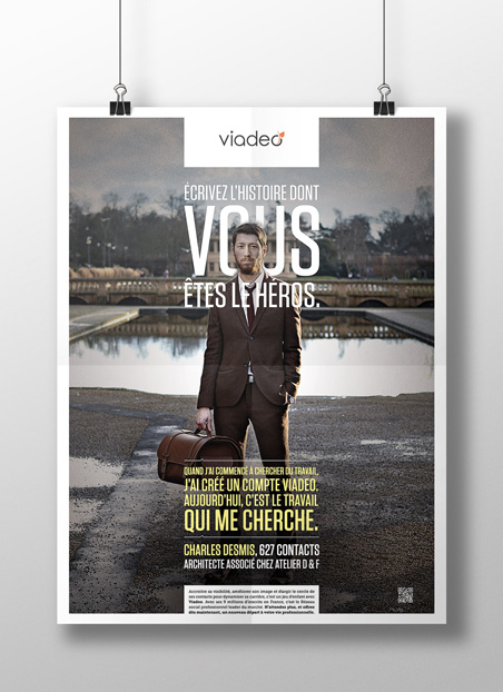 VIADEO : CAMPAGNE DE COMMUNICATION