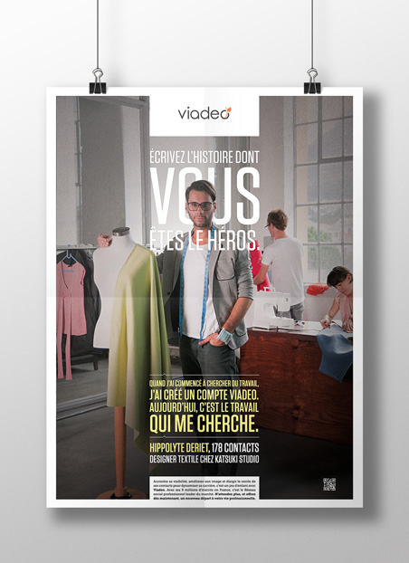 VIADEO : CAMPAGNE DE COMMUNICATION